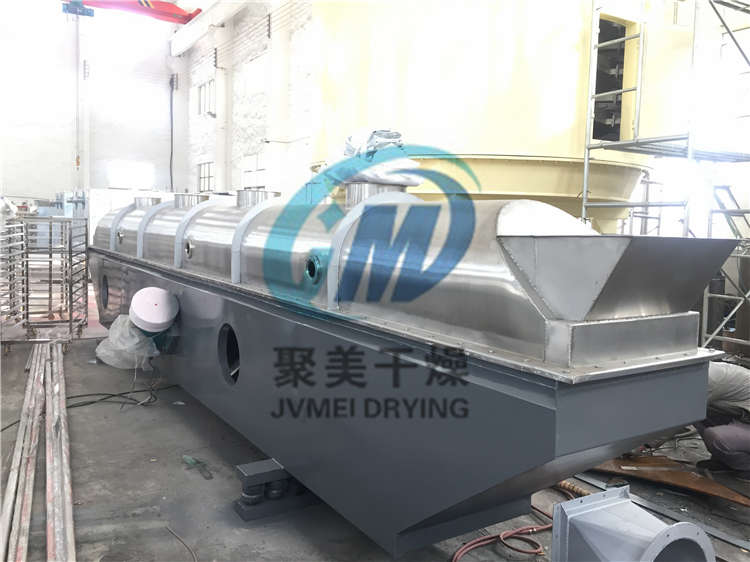 振動(dòng)流化床干燥機(jī)的待裝發(fā)貨現(xiàn)場